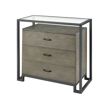 Stein World Stein World 16862 Mezzanine 3-Drawer Accent Chest 16862